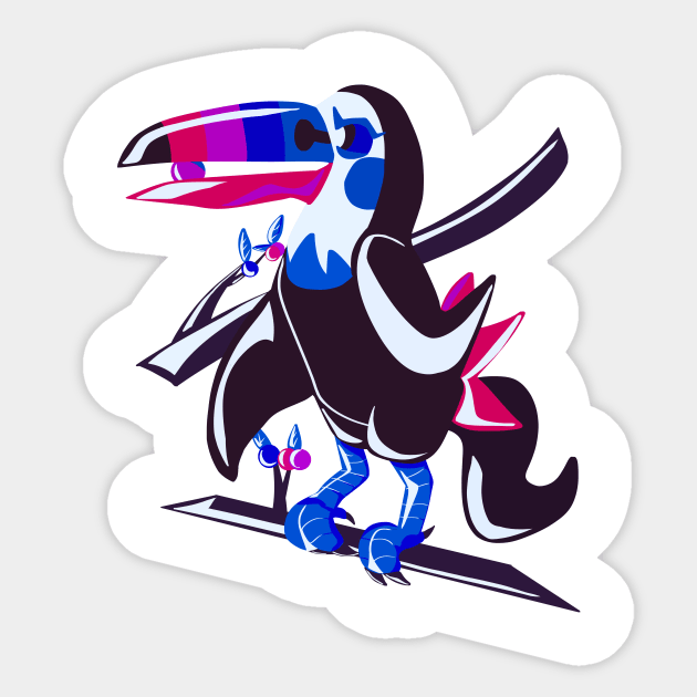 Bi Pride! (Without flag) Sticker by PrimaDiva Official